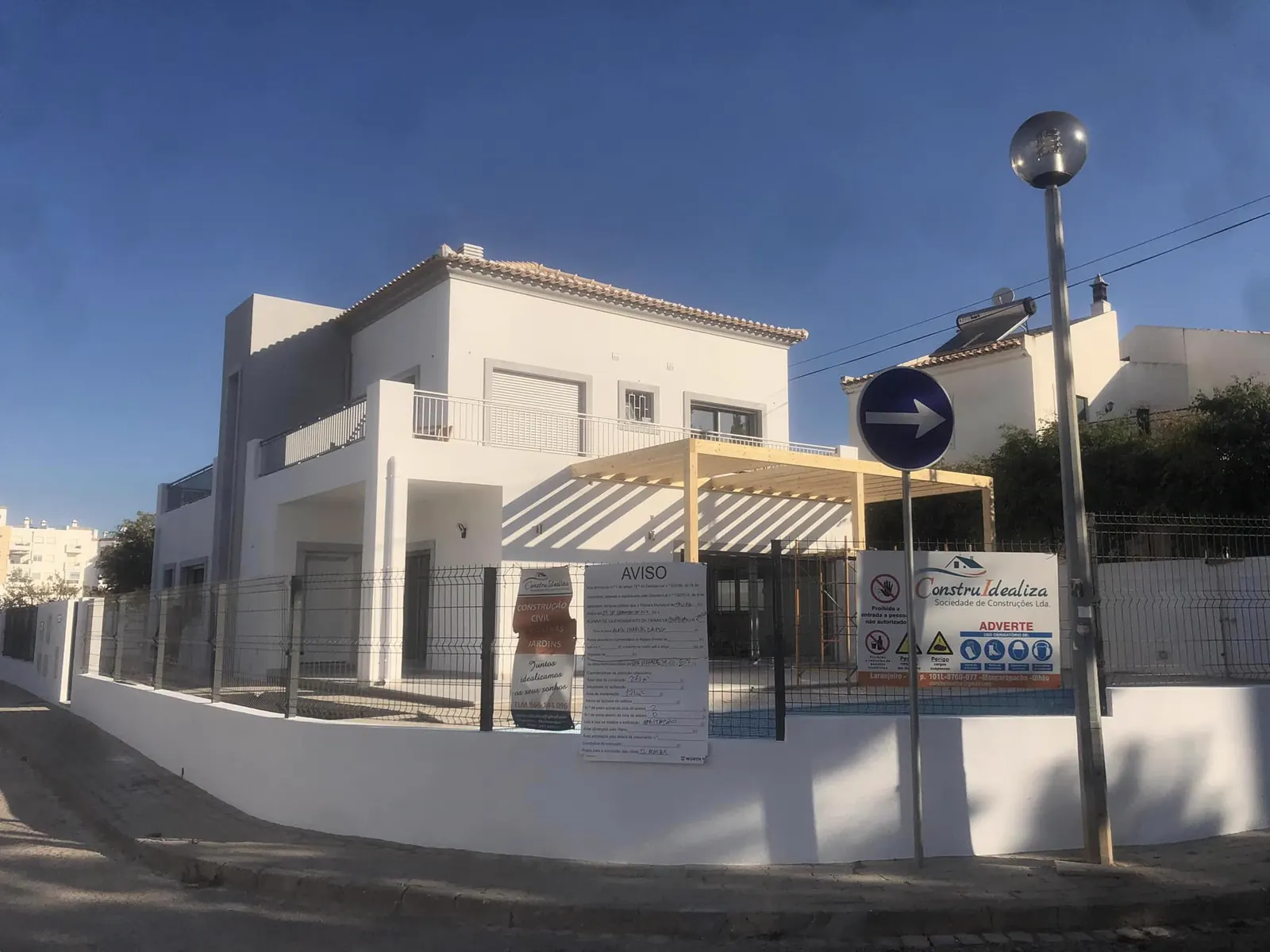 Moradia concluída depois da obra